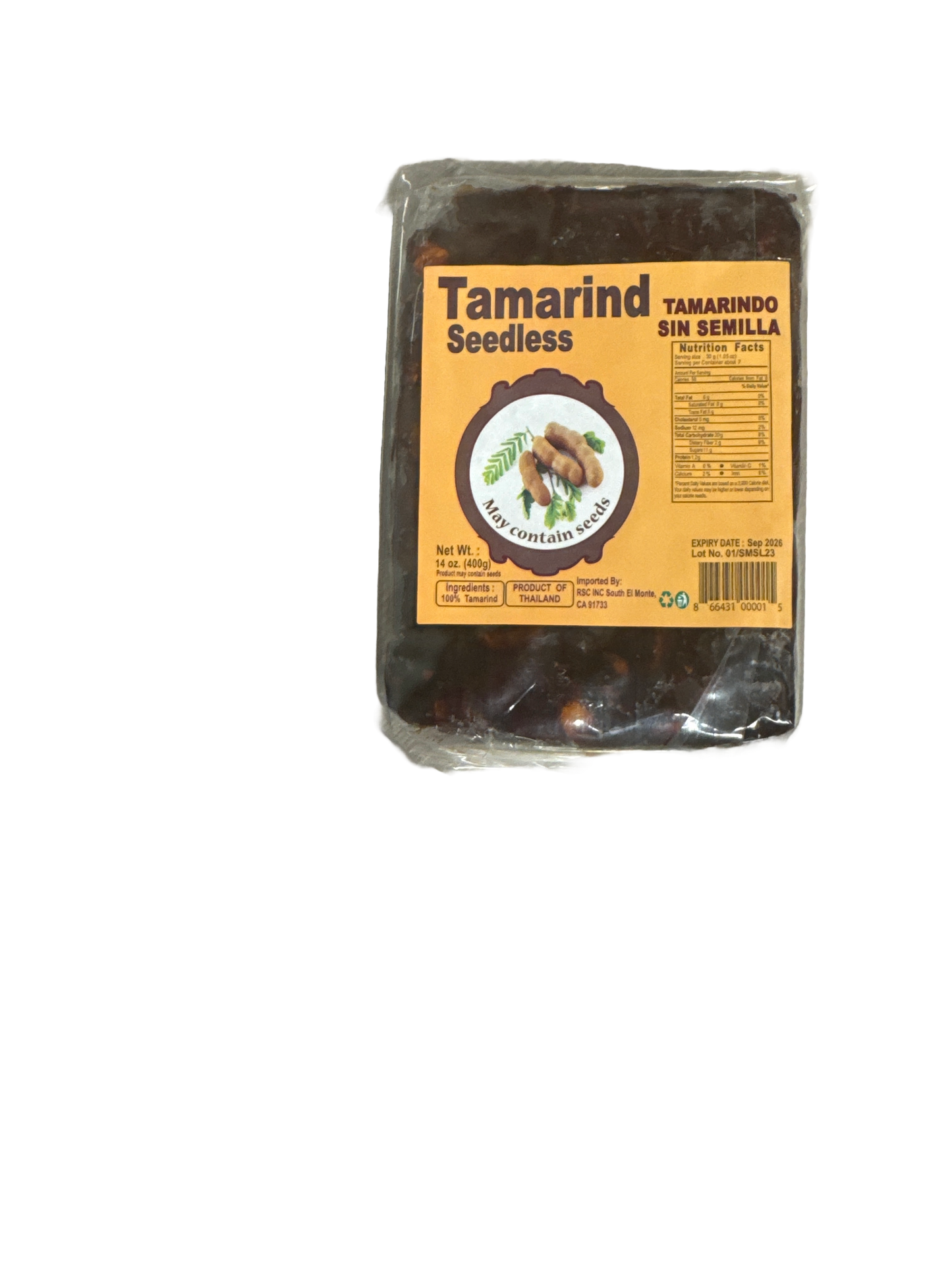 Tamarindo/Tamarind: 400g