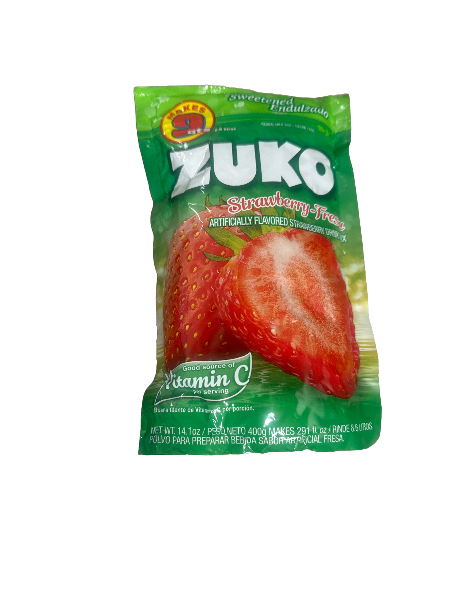 Zuko Strawberry-Fresa: 400g