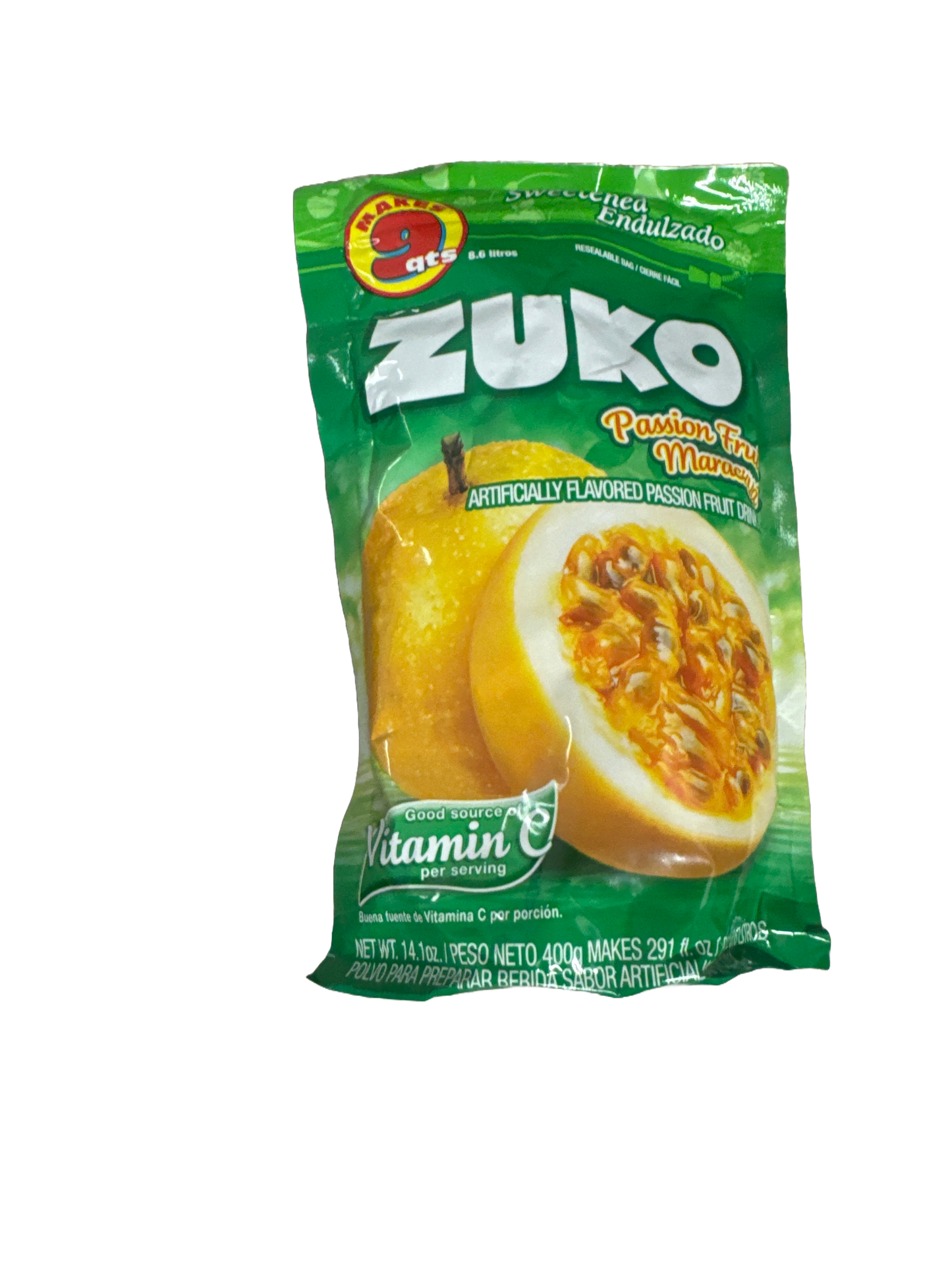 Zuko Passion Fruit-Maracuya: 400g